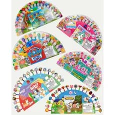 Kit com 20 lápis de colorir + 20 borrachas coloridas infantil + Livro com desenhos e atividades