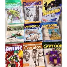 Livro Guia Curso Básico de Desenho - Aprenda a Desenhar Passo a Passo | Técnica, Sombras, Formas.