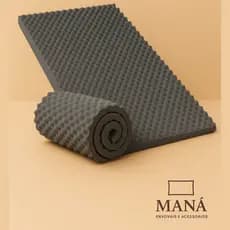 Pillow Top Massageador Colchonete Caixa De Ovo Casca Anti-escaras Casal D23