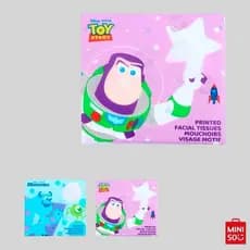 PACOTE DE LENÇOS DE PAPEL ESTAMPADOS COM 40 FOLHAS SORTIDO COLEÇÃO DISNEY PIXAR MONSTROS S.A OU TOY STORY