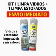 Kit Limpa Estofado Vidro Seco Automotivo Sofa Tapete My Place Spray Limpeza