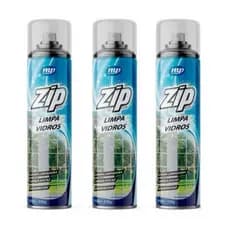 Kit 1 a 4 unidades Limpa Vidros Espuma Mágica Limpa Seco Clean Spray 400 ml
