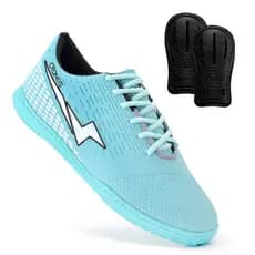 Chuteira Futsal Cronos Dynamics Profissional + Caneleira Grátis Promoção Envio Imediato Conforto