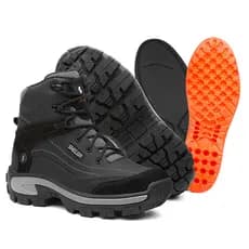 Bota Em Couro Coturno Masculina Adventure Palmilha Gel Trabalho Oferta