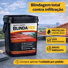 Tinta Borracha 18kg Líquida Reboco  Laje  Paredes Super Proteção Impermeável Envio 24Hrs -