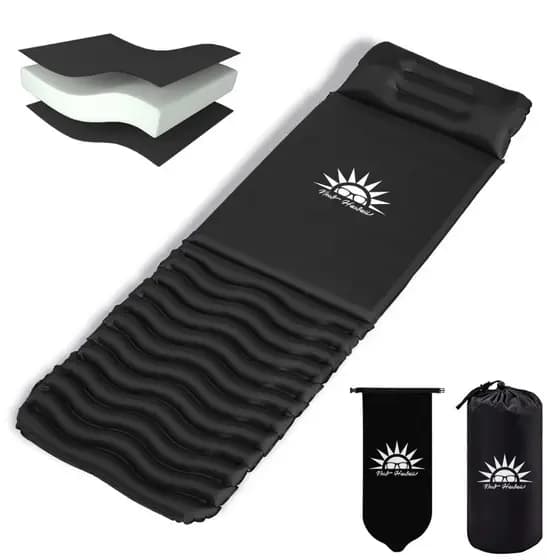 Colchão Inflável de Camping,Suporte Segmentarde De Esponjas Espuma,Suporta 150kg,190*65cm