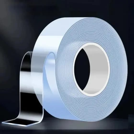 Fita Super dupla face adequada para parede, quadros e móveis, fita mágica de Silicone Nano Gel