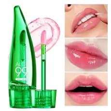 Gloss Bálsamo Hidratante Labial Longa Duração Aloe Vera 99% Soft Lip Oil