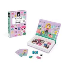 Livro Magnetico Fashion 54 Pecas - Janod