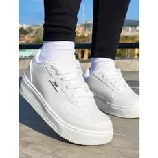 Tenis Masculino Branco Casual Trabalho Dia a Dia Olimp Unissex Star Max 34 Ao 43