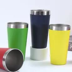 Copo Térmico de Aço Inoxidável 140ml Portátil PERSONALIZÁVEL Tulipa