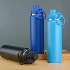 Garrafa Térmica Sport Inox Parede Dupla com Alça 350ml a 1.300ml