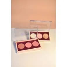 Paleta Vip Blush S&B Make 3 Cores + Paleta trio Iluminador S&B make Pro
