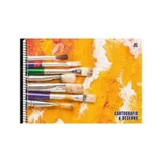 Caderno Artístico Desenho Pintura Páginas Temáticas Alta Qualidade Inspiração Visual Sortido
