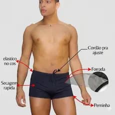 Sunga Boxer Masculina Box Moda Praia Verão Lançamento Qualidade Preço Baixo