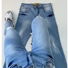 Calça Skinny Masculina Jeans Original Premium Tecido Confortavel e Luxuoso
