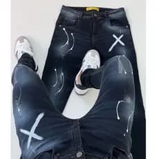 Calça Jeans Masculina Skinny Jogador Linha Premium Com Lycra
