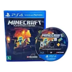 Minecraft PS4 mídia física Impecável