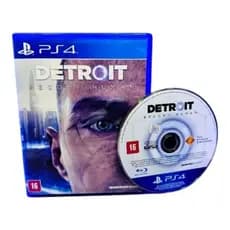 Detroit Become Human PS4 mídia física Impecável