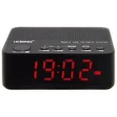 Rádio Relógio Alarme Despertador Digital Fm Bluetooth Lelong LE-674