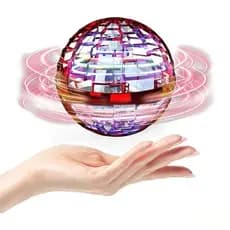 Bola Spinner Voador Led Drone Ufo Brinquedo Fidget Boomerang
