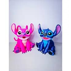 Stitch e Angel Mordedor - O Alien Mais Travesso da Galáxia