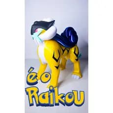 Raikou Pokémon Lendário - Escultura Exclusiva para Fãs