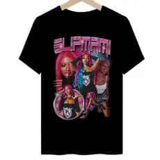 Camiseta Slipmami Unissex Camisa Cantora Rap Rapper Algodão Blusa 30.1 ..