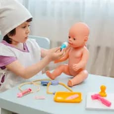 Kit Médica Enfermeira Infantil - Small Doctor Educativo Brinquedo Criança Menina Doutora