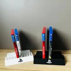 Suporte Organizador para Jogos PS3, PS4 e PS5 – Porta Mídias Gamer 3D