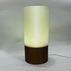 Luminária LED Decorativa com 3 Tonalidades de Luz – Design Moderno em 3D