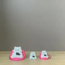 Lançamento - Chaveiro ou Enfeite de Gato com Controle – Enfeite Fofo e Criativo