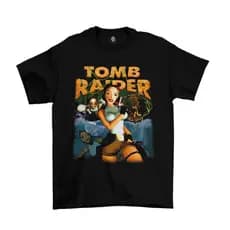 Camiseta Camisa Algodão Game Tomb Raider (Classic)