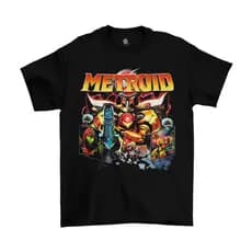 Camiseta Camisa Algodão Game Metroid