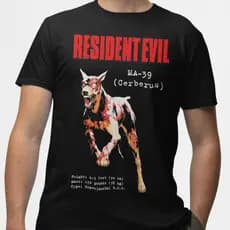 Camiseta Camisa Algodão Game Resident Evil Cerberus