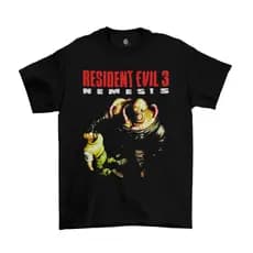 Camiseta Camisa Algodão Game Resident Evil 3 Nemesis