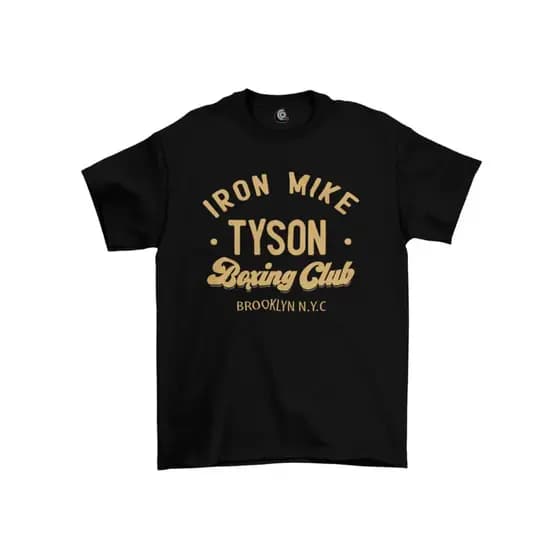 Camiseta Algodão Premium Boxe Iron Mike Tyson Boxing Club