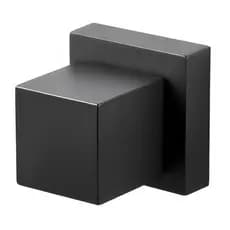 Acabamento Quadrado Para Registro Pressão / Gaveta 1/2 e 3/4 Preto ABS Padrão Deca