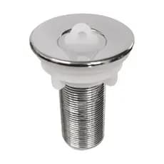 Valvula Ralo De Pia Lavatório Banheiro Abs Lavabo 7/8 Cromado