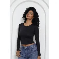 Blusa Feminina de Manga Longa - Meia Estação de Compressão Colada - Blusinha Manga Comprida - Varias Cores