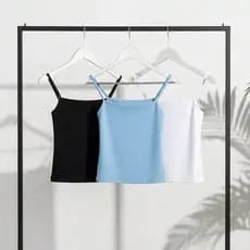 Kit 3 Regata Slim Alcinha Feminino Blusa Feminina Alcinha Suplex