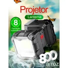2PCS Lanterna Tática Recarregável Alta Potência 800m USB Power Bank Profissional W844