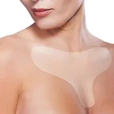 Anti Rugas Adesivo Reutilizável Para Decote Colo Silicone Estimulador de Colágeno