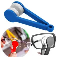 Limpador de óculos portátil em Microfibra Para Limpeza De Óculos
