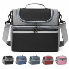 Bolsa Térmica Lancheira Com Alça Porta Marmita Para Trabalho Escola Feminina Masculina