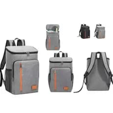 Mochila Térmica Cooler Capacidade 23L Impermeável Portátil Piquenique Quente E Frio
