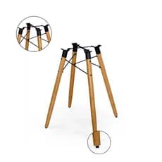 Estrutura Para Mesa Pés Palitos Metal Madeira