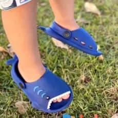 Chinelos de tubarão de Infantil / Chinelo Slides Nuvem Massageador Anatômico Super Confort