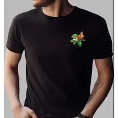 Camiseta The-Shirt Unissex Estampada Algodão Café country