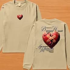 BLUSA DE FRIO MOLETOM UNISSEX GOLA REDONDA STREETWEAR BROKEN HEART